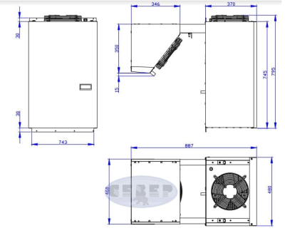 Моноблок холодильный Север MGM 103 S